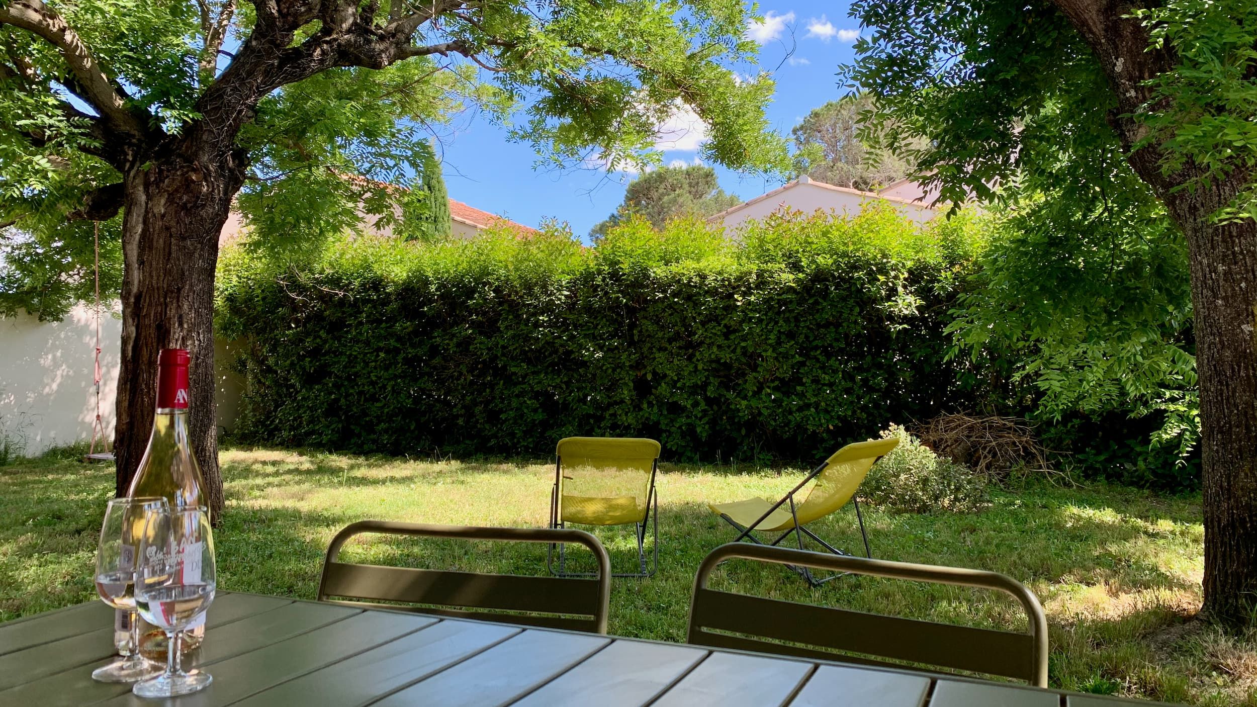 Vue du jardin